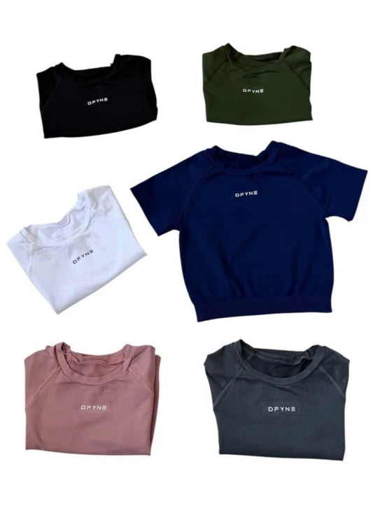 Crop top DFYNE (manga corta)